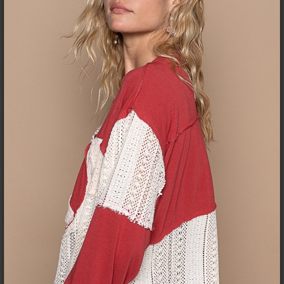 P338–(🚨 CLOSEOUT PRICE FIRM) PEACE PATCHWORK FLORAL LACE CROCHET - Picture 6 of 7